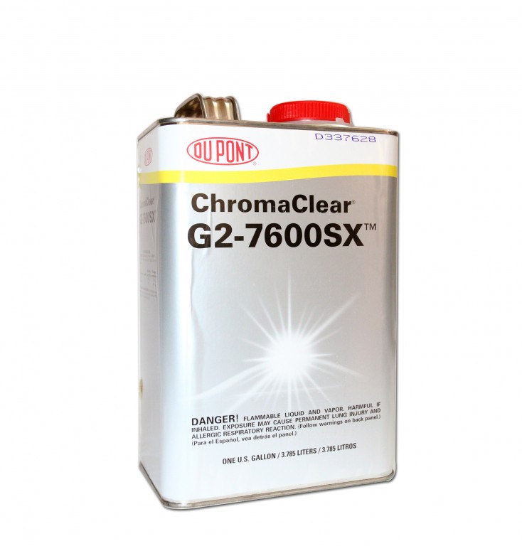 G2-7600SX Dầu bóng siêu nhanh khô 2K Chroma Clear 4:1
