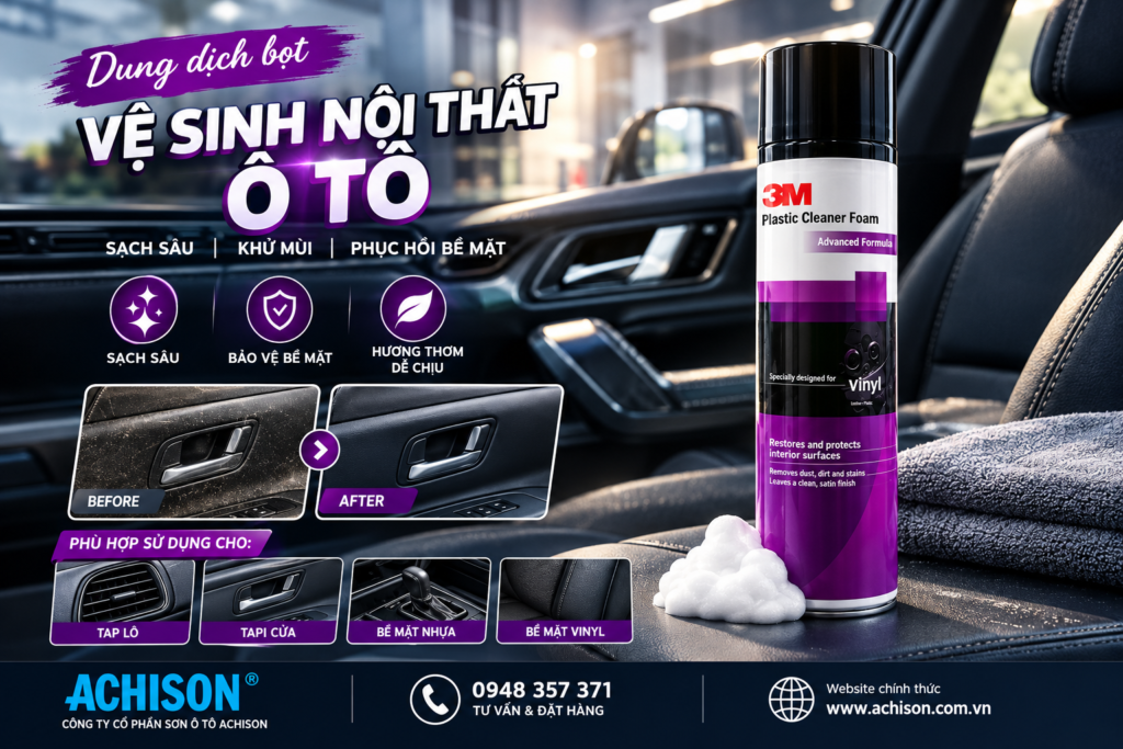 3M Plastic Cleaner Foam