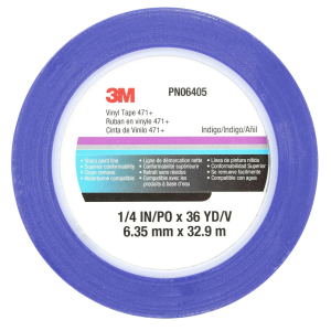 3M-471 BĂNG KEO NHỰA CHẠY CHỈ ĐƯỜNG CONG 1/4"