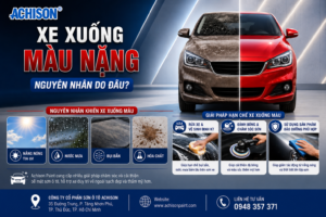 GIẢI PHÁP GIỮ SƠN XE LUÔN BÓNG ĐẸP