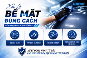 Xử Lý Bề Mặt Đúng Cách