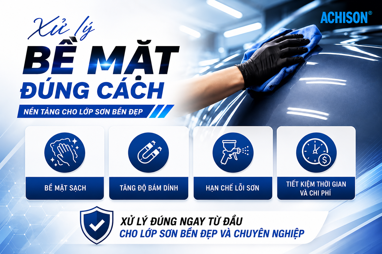 Xử Lý Bề Mặt Đúng Cách