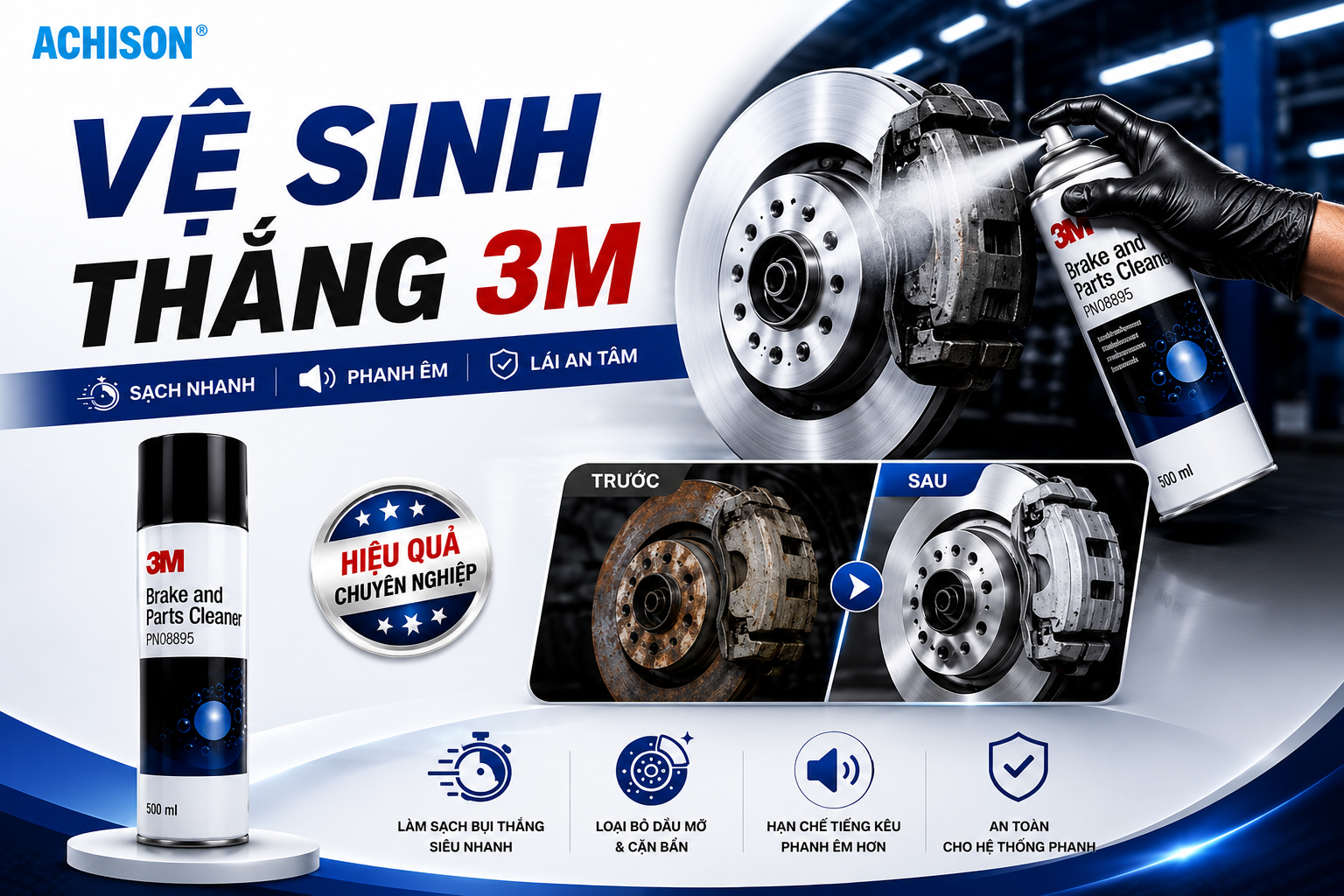 Vệ Sinh Thắng 3M