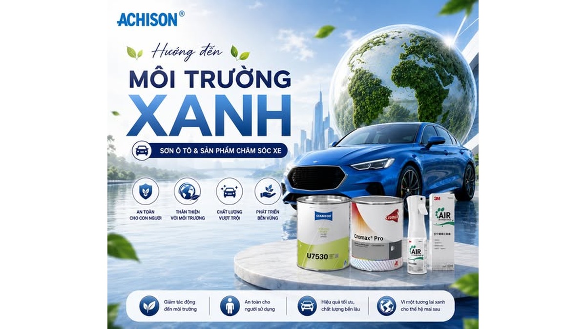 Hướng Đến Môi Trường Xanh Trong Ngành Sơn Ô Tô Và Chăm Sóc Xe