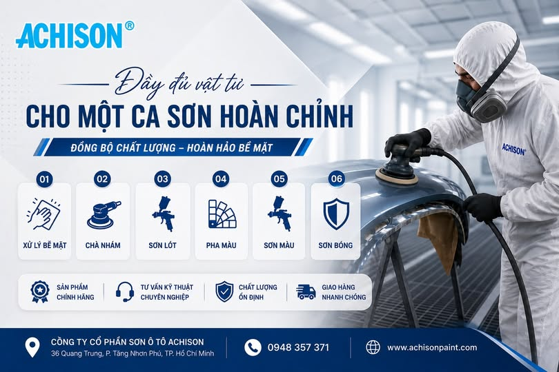 Vật Tư Sơn Ô Tô Achison