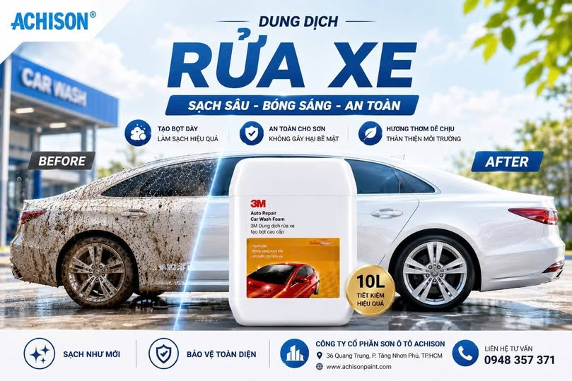 Dung Dịch Rửa Xe 3M