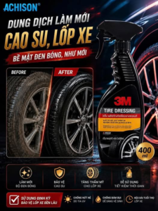 Dung Dịch Làm Mới Cao Su, Lốp Xe 3M