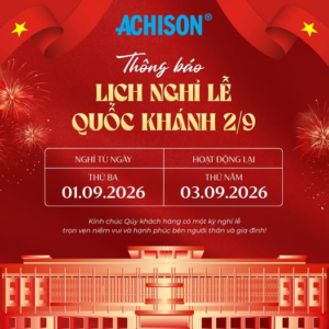 THÔNG BÁO LỊCH NGHỈ LỄ QUỐC KHÁNH 2/9