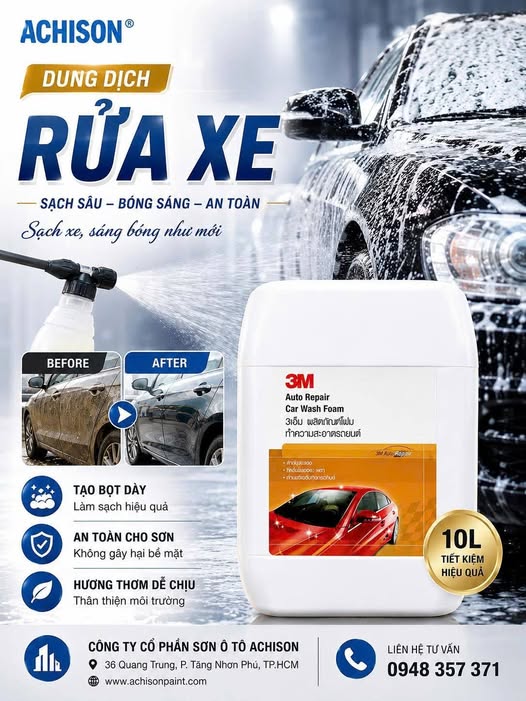 Dung Dịch Rửa Xe Achison