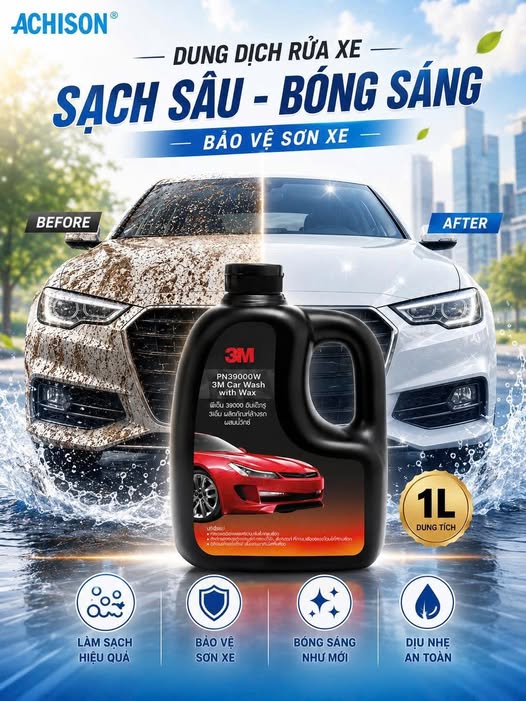 Dung dịch rửa xe 3M PN39000W