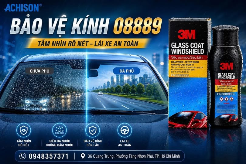 3M 08889 Glass Coat Windshield