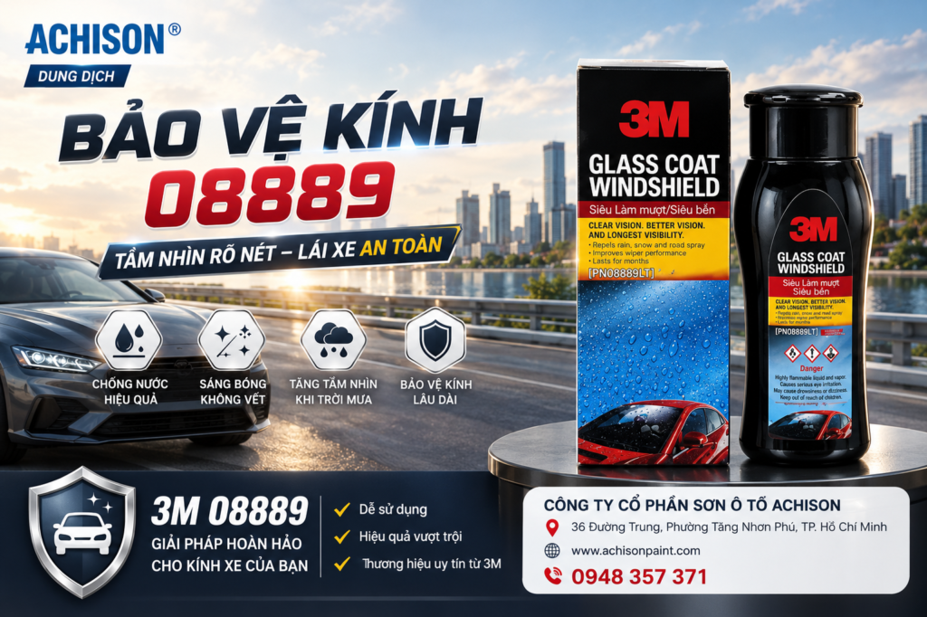 3M 08889 GLASS COAT WINDSHIELD