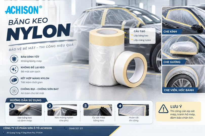 Băng Keo Nylon ACHISON