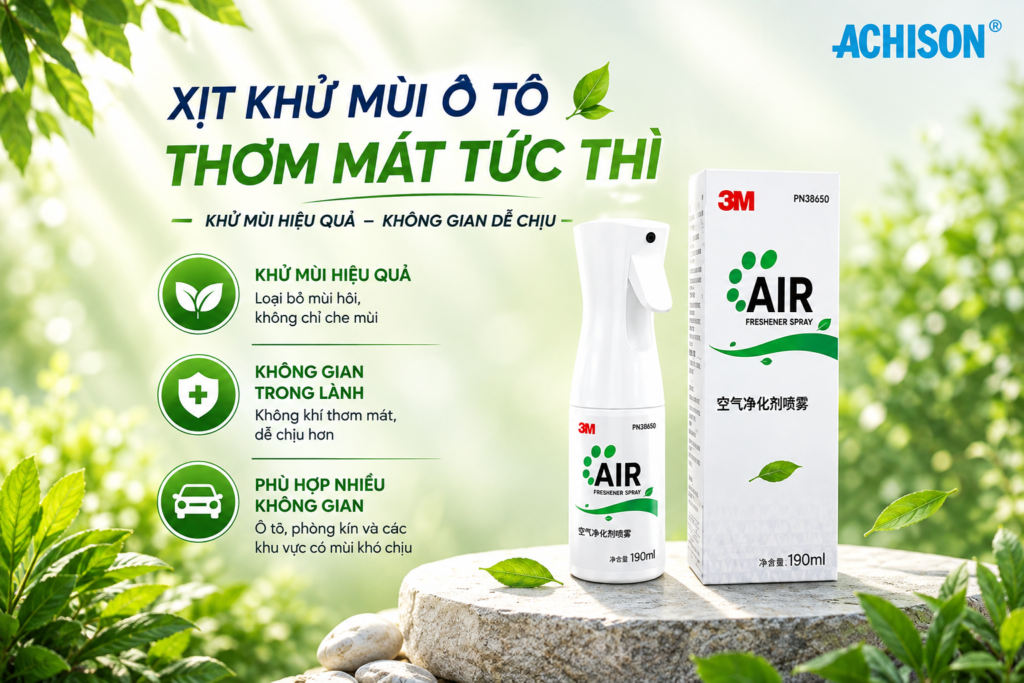 Xịt khử mùi ô tô 3M AIR