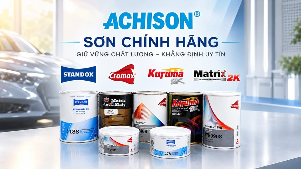 SƠN Ô TÔ CHÍNH HÃNG