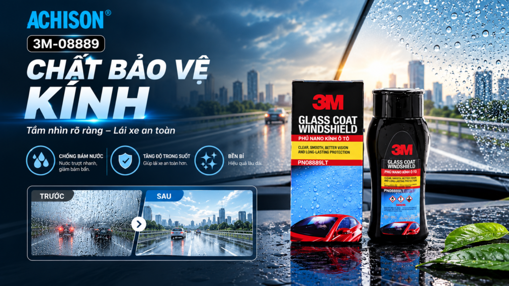 Dung dịch phủ kính 3M 08889