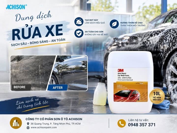 DUNG DỊCH RỬA XE 3M