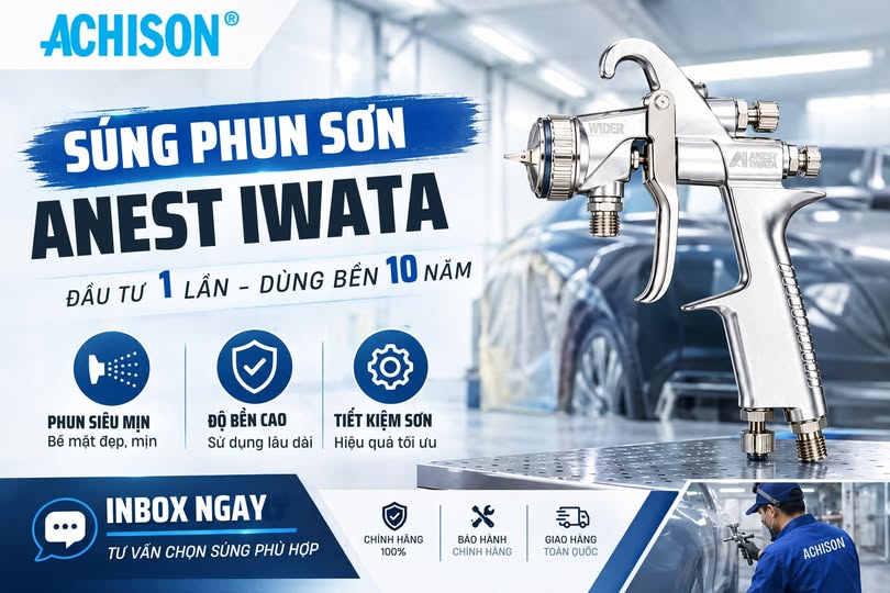 SÚNG PHUN SƠN ANEST IWATA