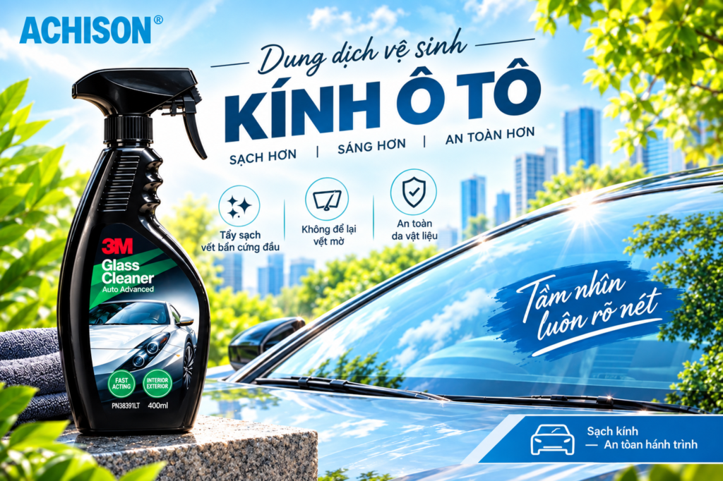 3M GLASS CLEANER 400ML