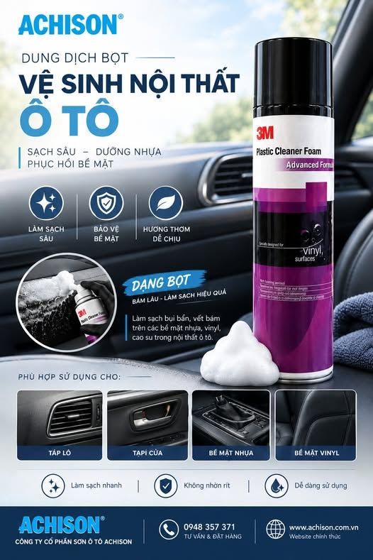 3M Plastic Cleaner Foam