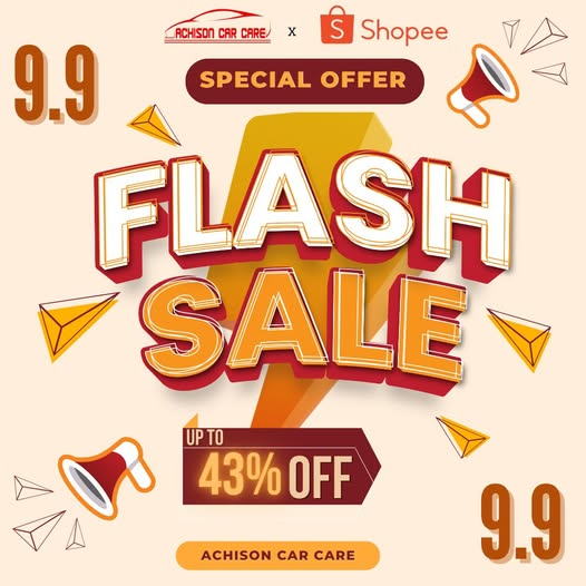 9.9 FLASH SALE ACHISON CAR CARE