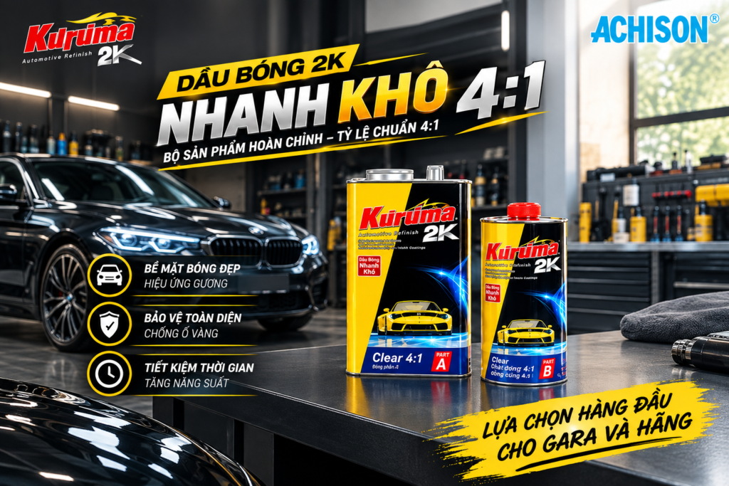 DẦU BÓNG 2K KURUMA 4:1